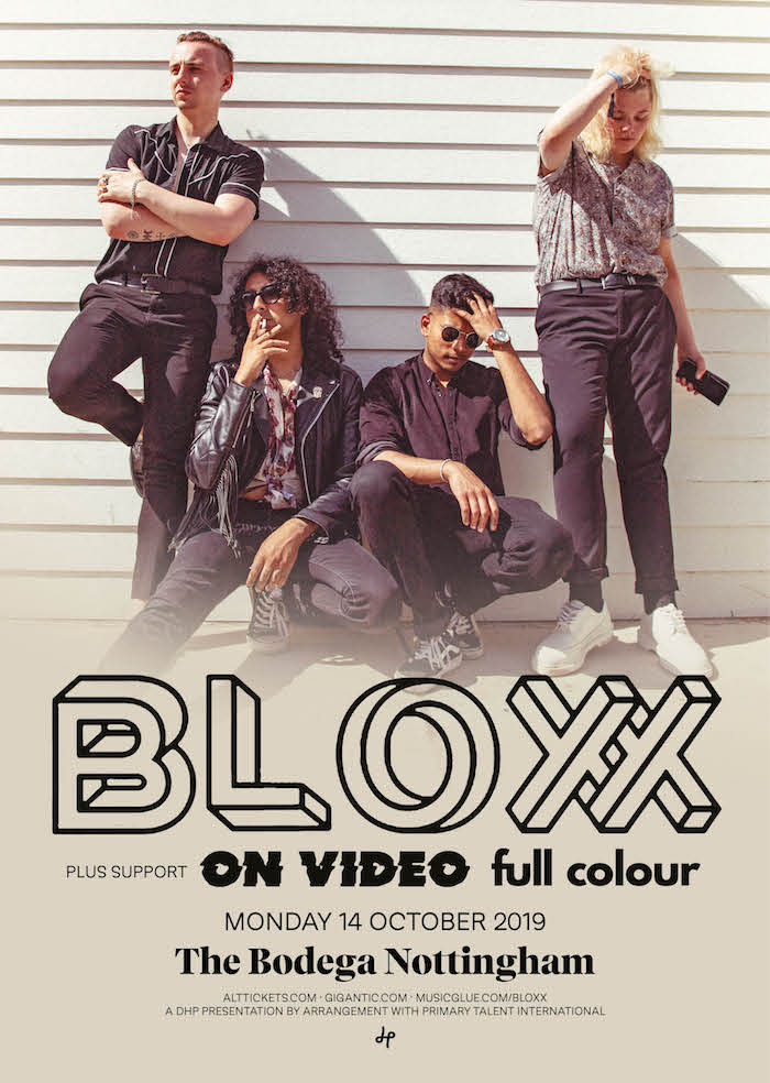 BLOXX gig poster image